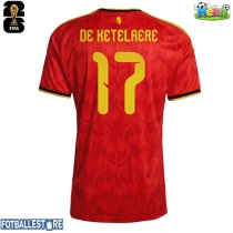 Belgia Charles De Ketelaere #17 Hjemmedrakt VM 2026 Kortermet